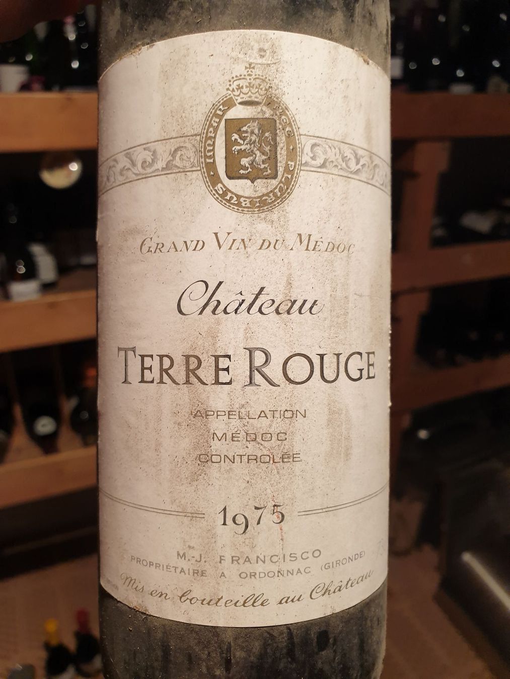 Vino: Chateau Terre Rouge 1975 – Nuovo (secondo la descrizione) da Langenthal venduto da Physycer0