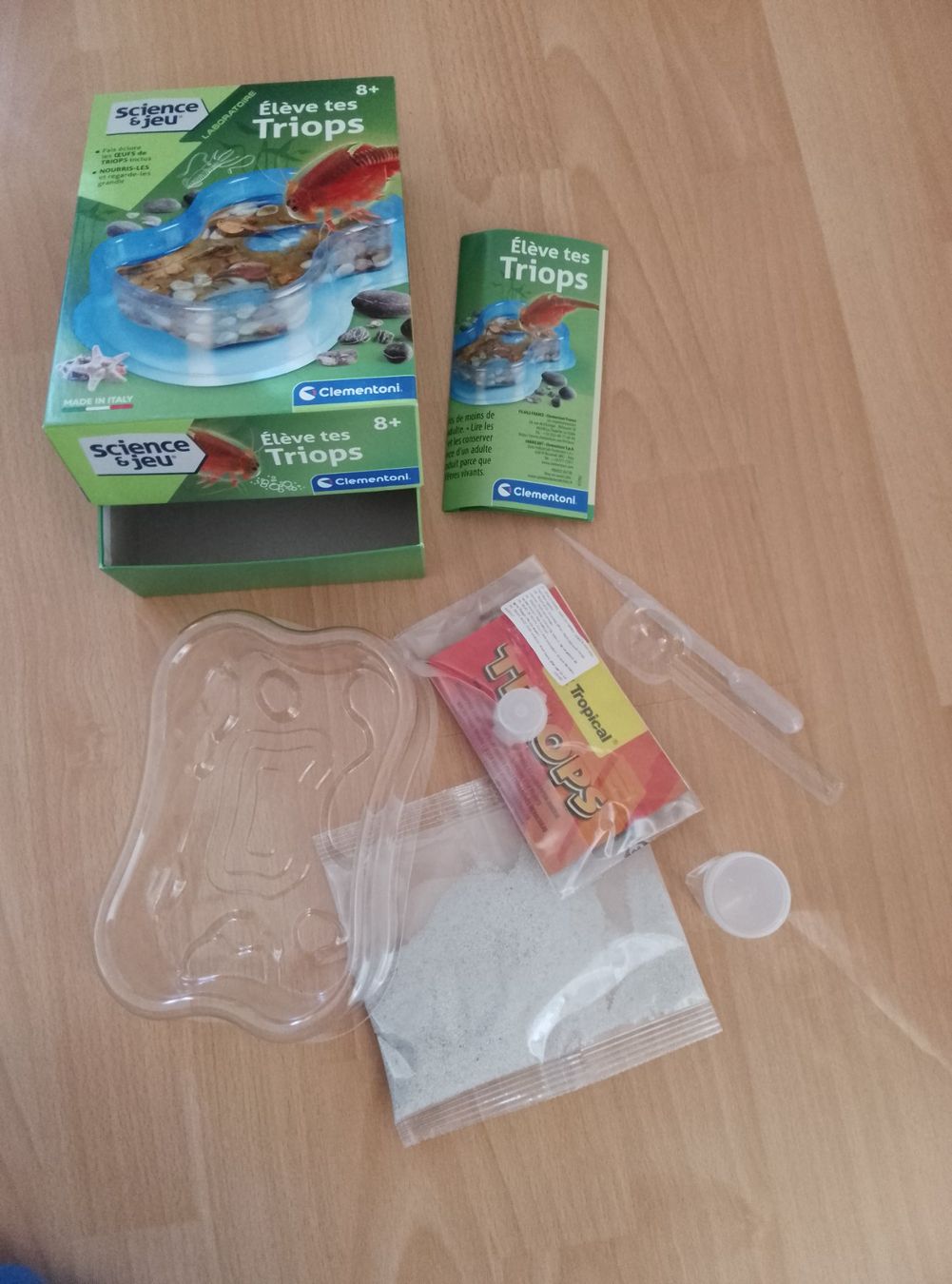 Clementoni Giochi: jeu Clementoni - expérience scientifique "Triops" – Nuovo e nell'imballaggio originale da Dombresson venduto da sev_bsb8 2