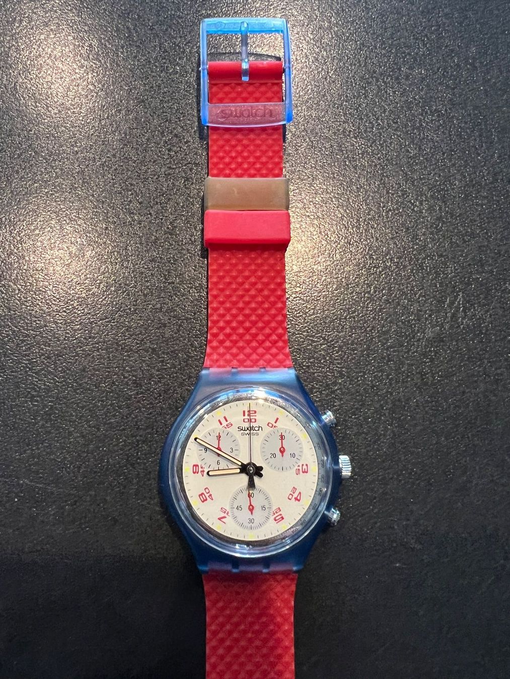 Swatch Orologi: Swatch Chrono (SCN103) JFK – Nuovo e nell'imballaggio originale da Künten venduto da Spike17 2