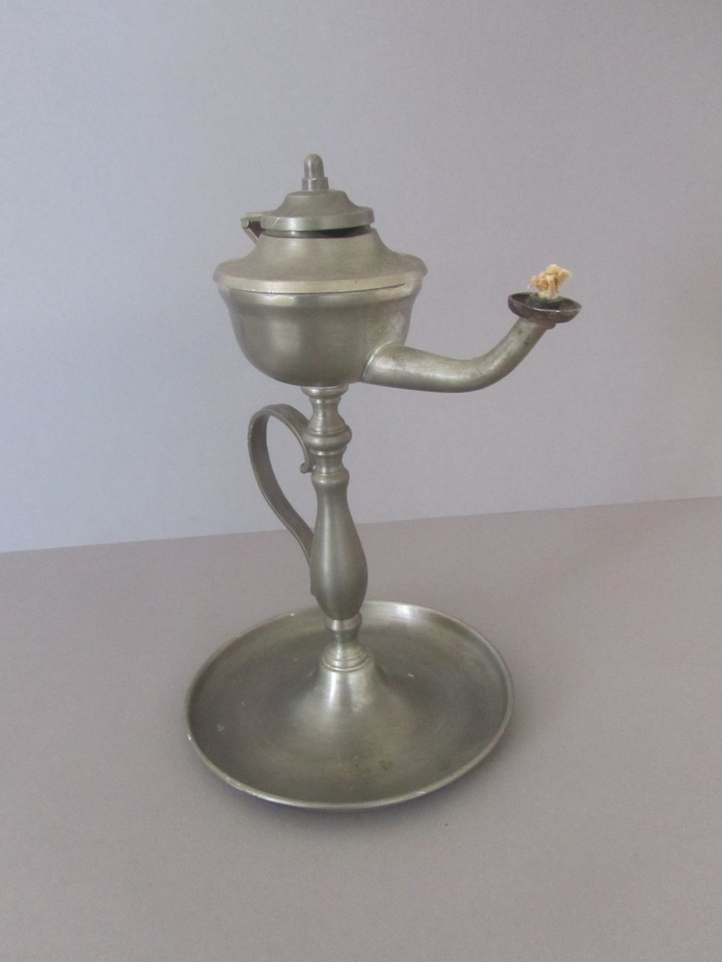 Lampade: Zinn Lampe, Öllampe – Usato da Seengen venduto da mikelele 5
