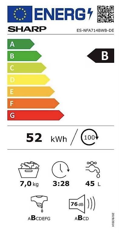 Waschmaschinen: Waschmaschine SHARP 7 kg – Gebraucht aus Schötz von FaKuI 4