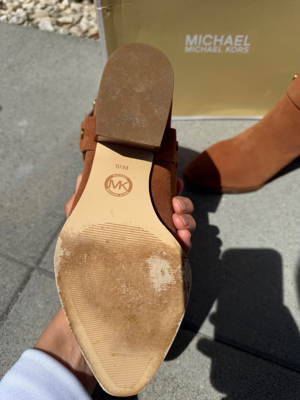 Michael Kors Damenschuhe: Bottines Michael Kors en daim – Gebraucht aus Courchapoix von Gess01 2