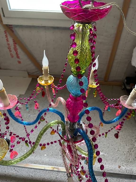 Lampadari & plafoniere: Bunte Lampe/Lüster – Usato da Uettligen venduto da Maxime_Ehrsam.2020