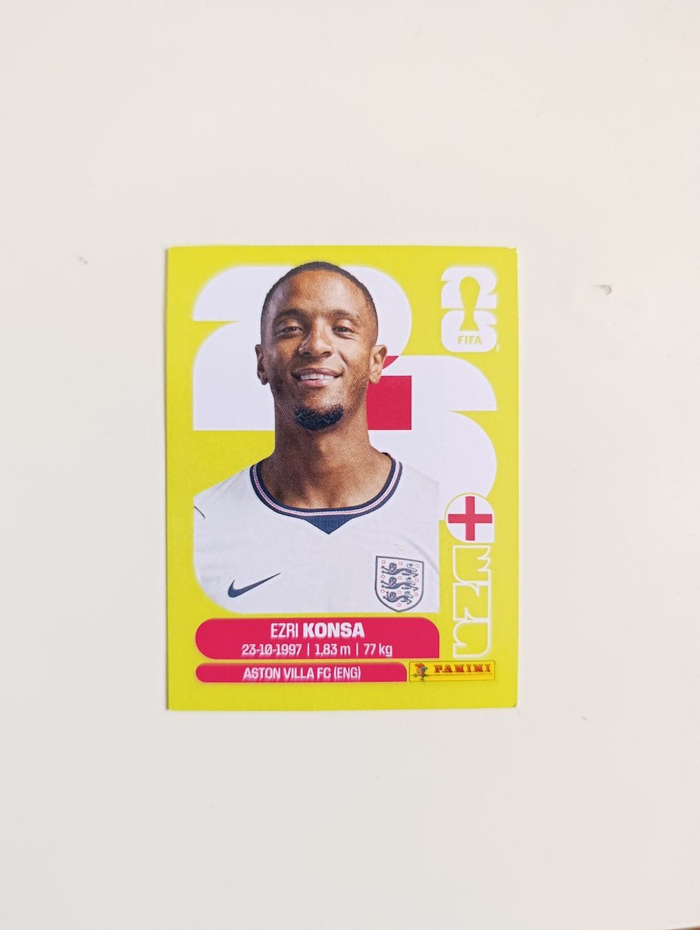 Panini Carte collezionabili: Panini World Cup 2026 ENG 5 Konsa – Nuovo (secondo la descrizione) da Lavey-Village venduto da pas_7xd2