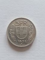 Fr. 5.00  1952 Wilhelm Tell / rarer Jahrgang