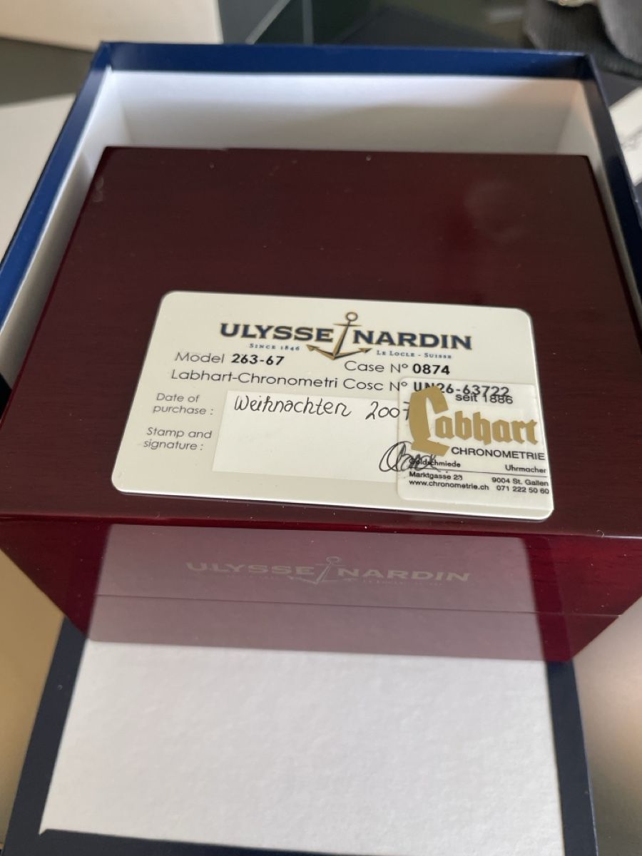 Ulysse Nardin Uhren: Ulysse Nardin Marine Chronometer – Gebraucht aus St. Gallen von gui_bcy8 2