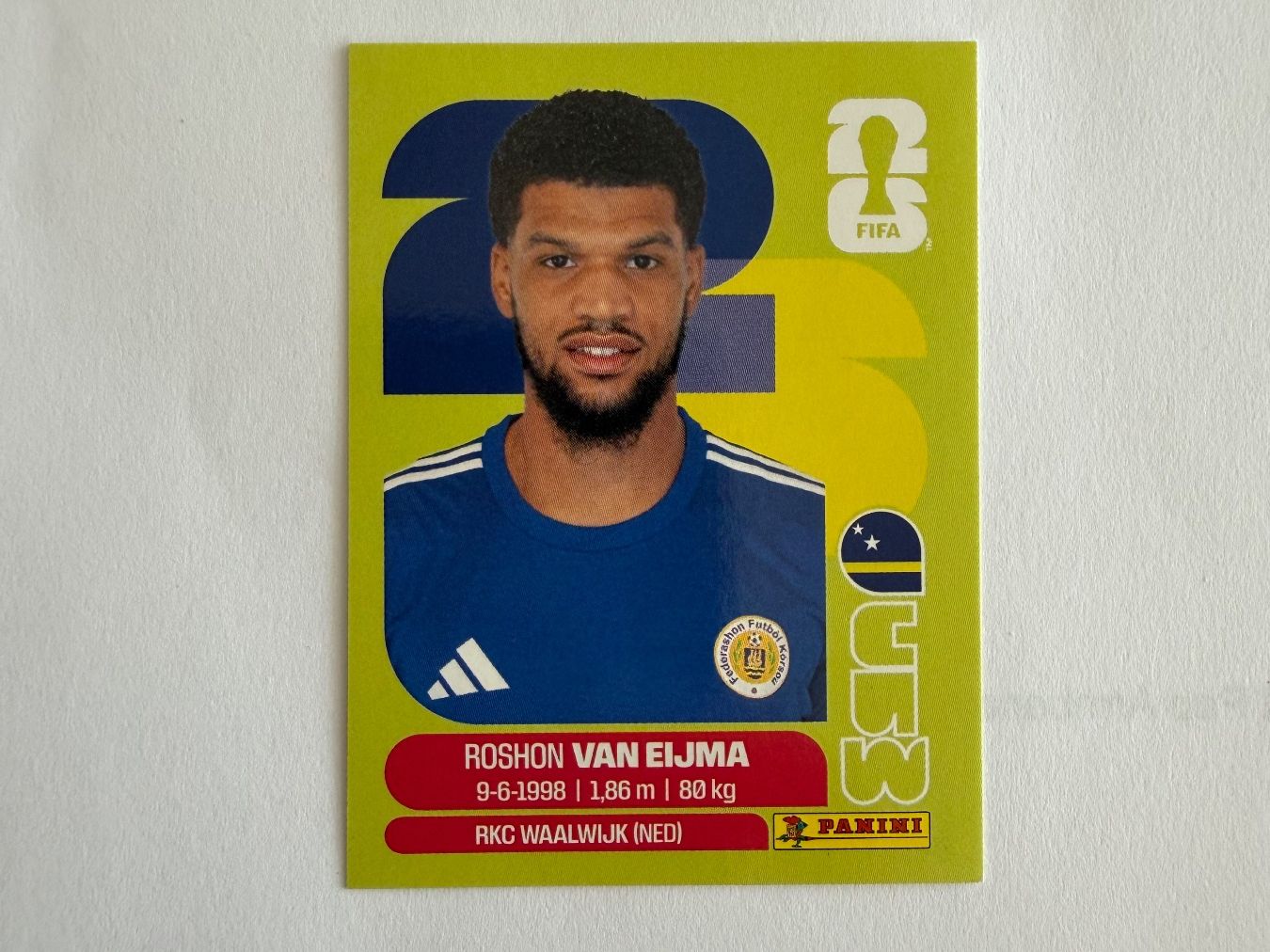 Panini Sammelbilder & Trading cards: Van Eijma CUW7 - Panini CH Edition WM 2026 – Neu (gemäss Beschreibung) aus Grenchen von nicus_aveiro