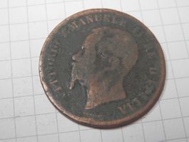 Italien 5 Centesimi, 1862