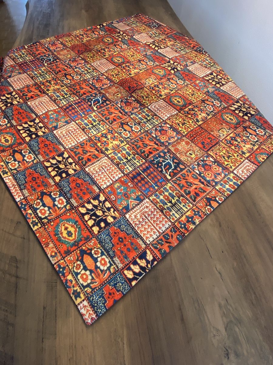Coperte: Tischdecke aus Seide 96/96 cm – Nuovo e nell'imballaggio originale da Bülach venduto da Nasser2008 1