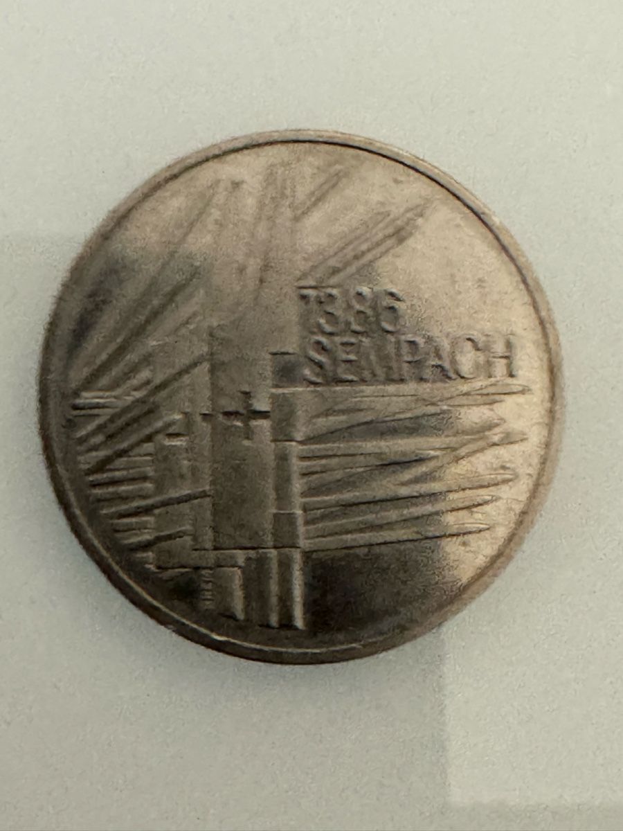 Alle Münzen: 5Fr. Munze 1986 Sempach 1386 – Gebraucht aus Uznach von enrico06 1