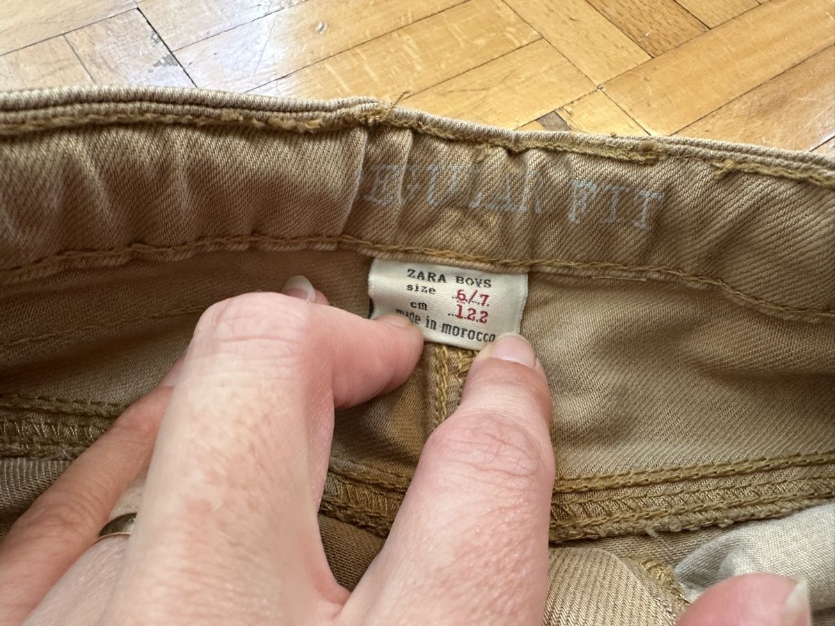 Zara Pantaloni: Hellbraune Zara Hose – Usato da Zürich venduto da Paleardi 1