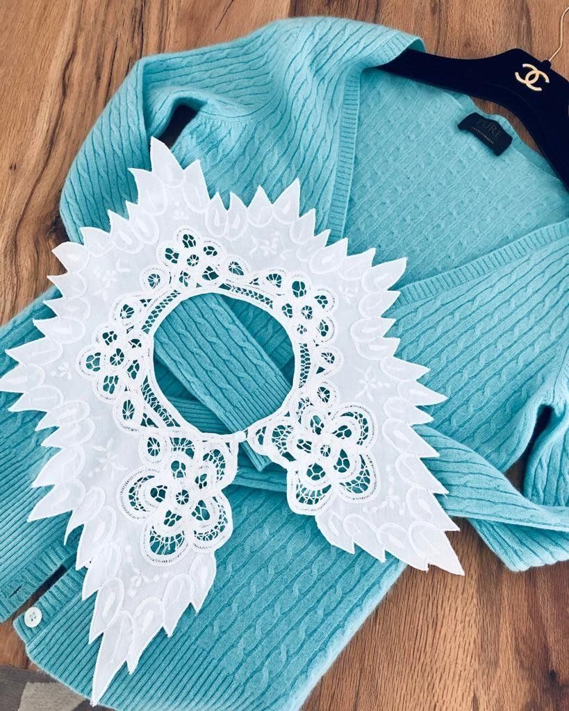 Foulard & Sciarpe: Vintage Spitzen Kragen – Usato da Winkel venduto da Glamour4You 5