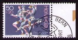 1986_W65_1. Pro Sport-Marke_ERSTTAG 11.2.86 BERN mit Gummi !