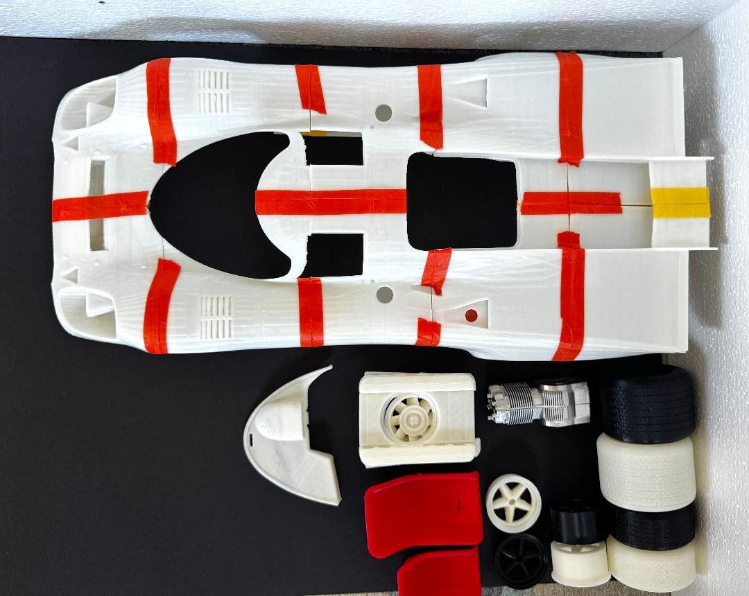 Porsche Modellini d'auto: 3D Printed Body PORSCHE 917 1:8 – Nuovo (secondo la descrizione) da Zürich venduto da Tapehead 2