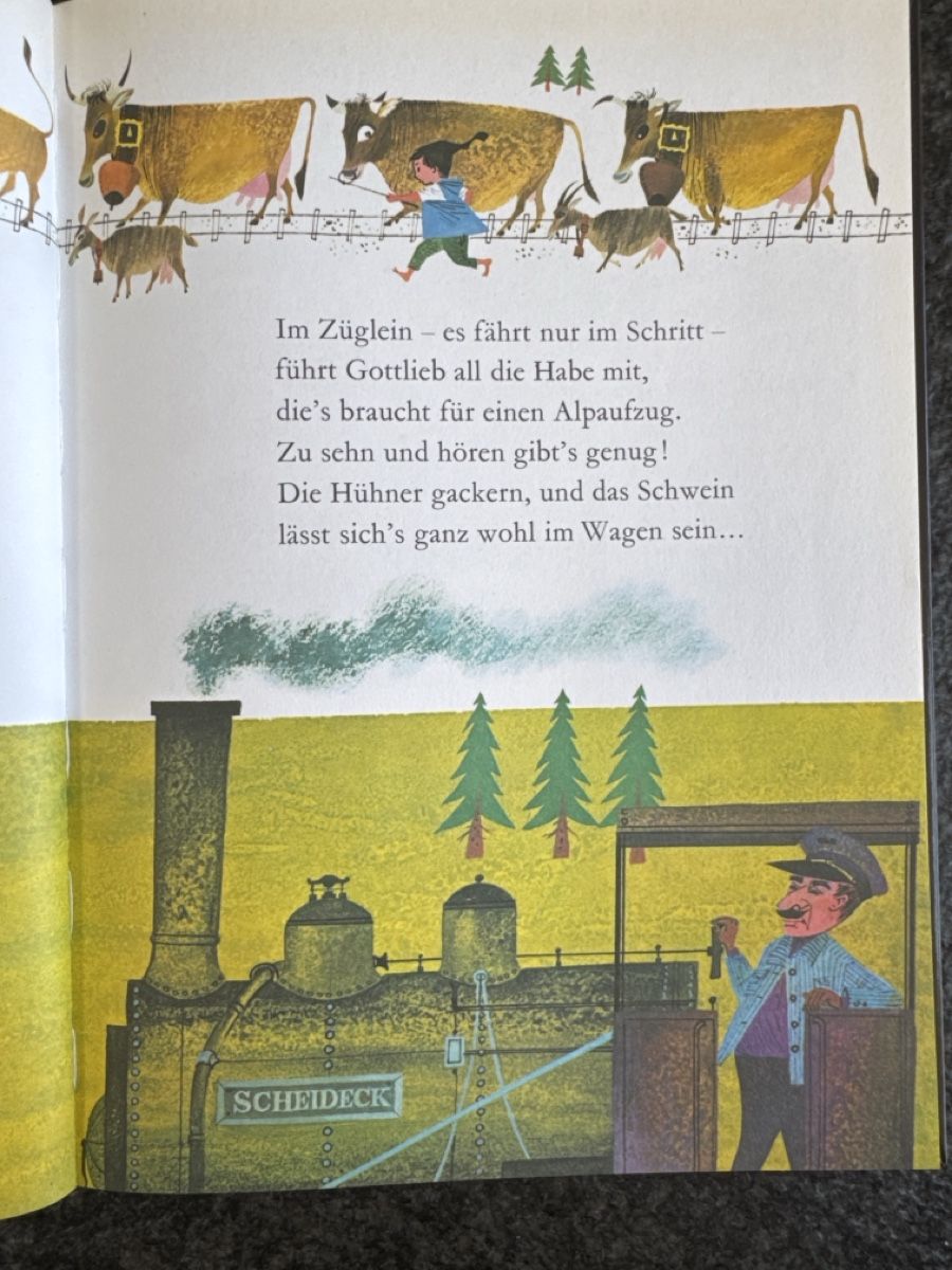 Libri: DIE BERGBAHN Moritz Kennel Rigibahn illustr. Jugendbuch – Usato da Eschenz venduto da Belladog 5