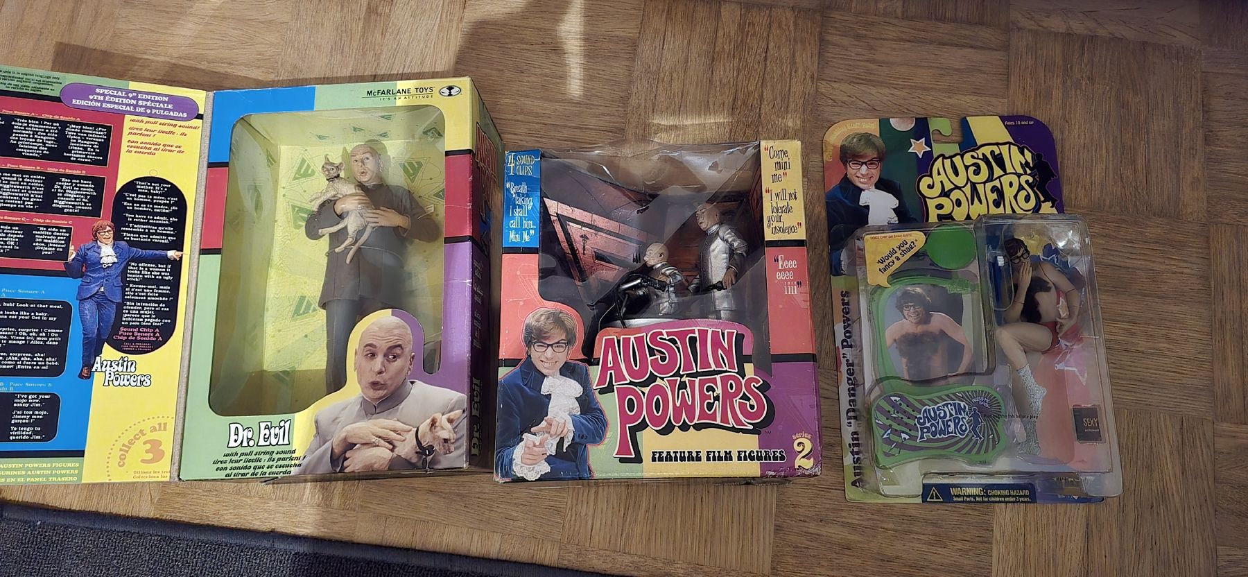 Statuette: Austin Powers Figuren – Nuovo e nell'imballaggio originale da Rüti ZH venduto da rolinator2000
