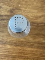 Vintage Glas-Streuer „P" Pfeffer, Top Zustand