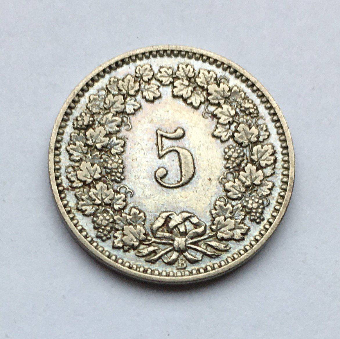 Tutti le monete: 1889 5 Rappen ss-vz – Usato da Kirchberg SG venduto da Zenhad69 1