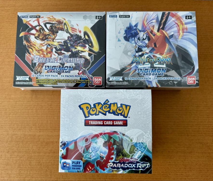 Pokemon und Digimon Displays (Neu und originalverpackt) in Wettingen ...