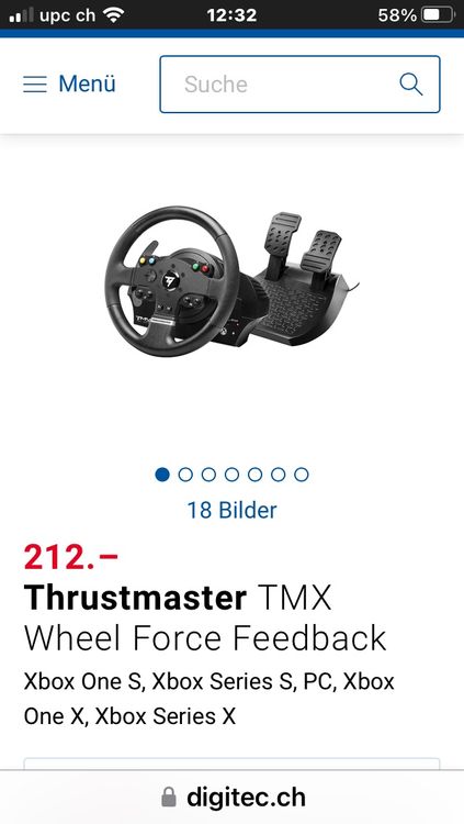 Thrustmaster TMX Xbox und PC | Kaufen auf Ricardo