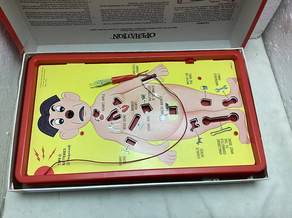Giochi: OPERATION SKILL GAME 1965 MB SPIEL GETESTET KOMPLETT  – Usato da Reinach BL venduto da mon_89wb 3
