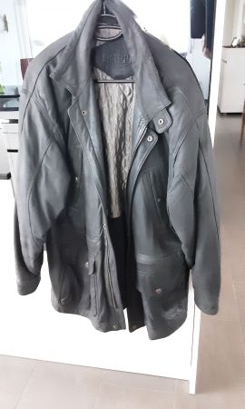 Trapper Lederjacke, Herren Grösse 52, Winter Jacke!