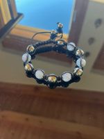 Bracelet de perles Swarovski et pierres hématite
