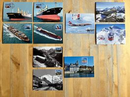 Lot Maximumkarten Schweiz 2016-20