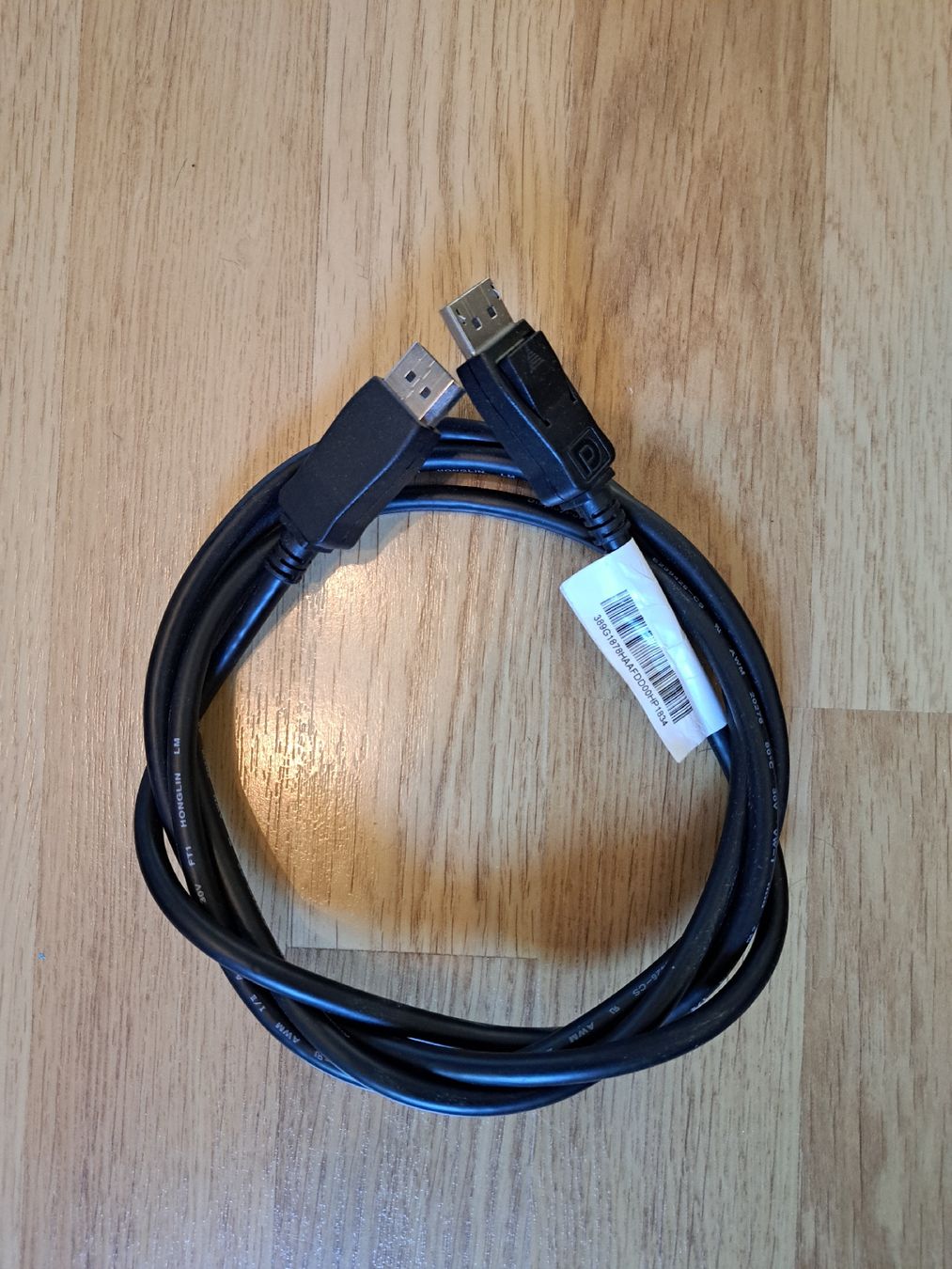 Cavi: DisplayPort Kabel schwarz – Usato da Zürich venduto da philelrey01