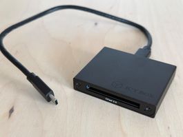 USB C: CFast card reader, ICY BOX