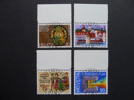 1978 Nr. 603-606 mit ET-Vollstempel von Bern