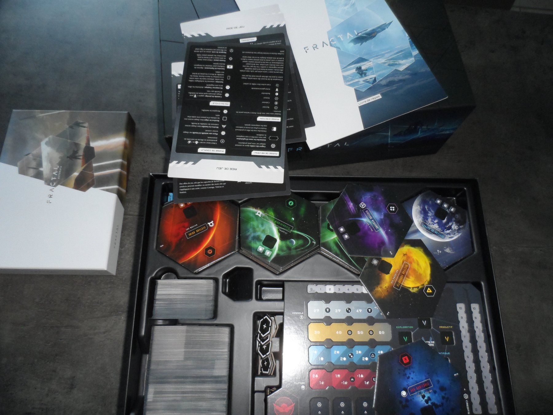 Giochi: Fractal jeu de plateau version français + extention automata – Usato da Muraz (Collombey) venduto da Ping181 2