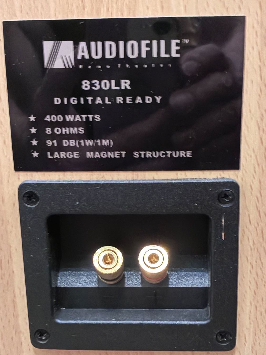 Casse acustiche: Speakers Audiophile 830 RL , 1 woofer missing . – Usato da Zürich venduto da HiFiAtelier 6