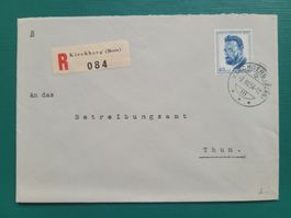 1953 PJ 152 obl. KIRCHBERG BE 2.III.54 "R"