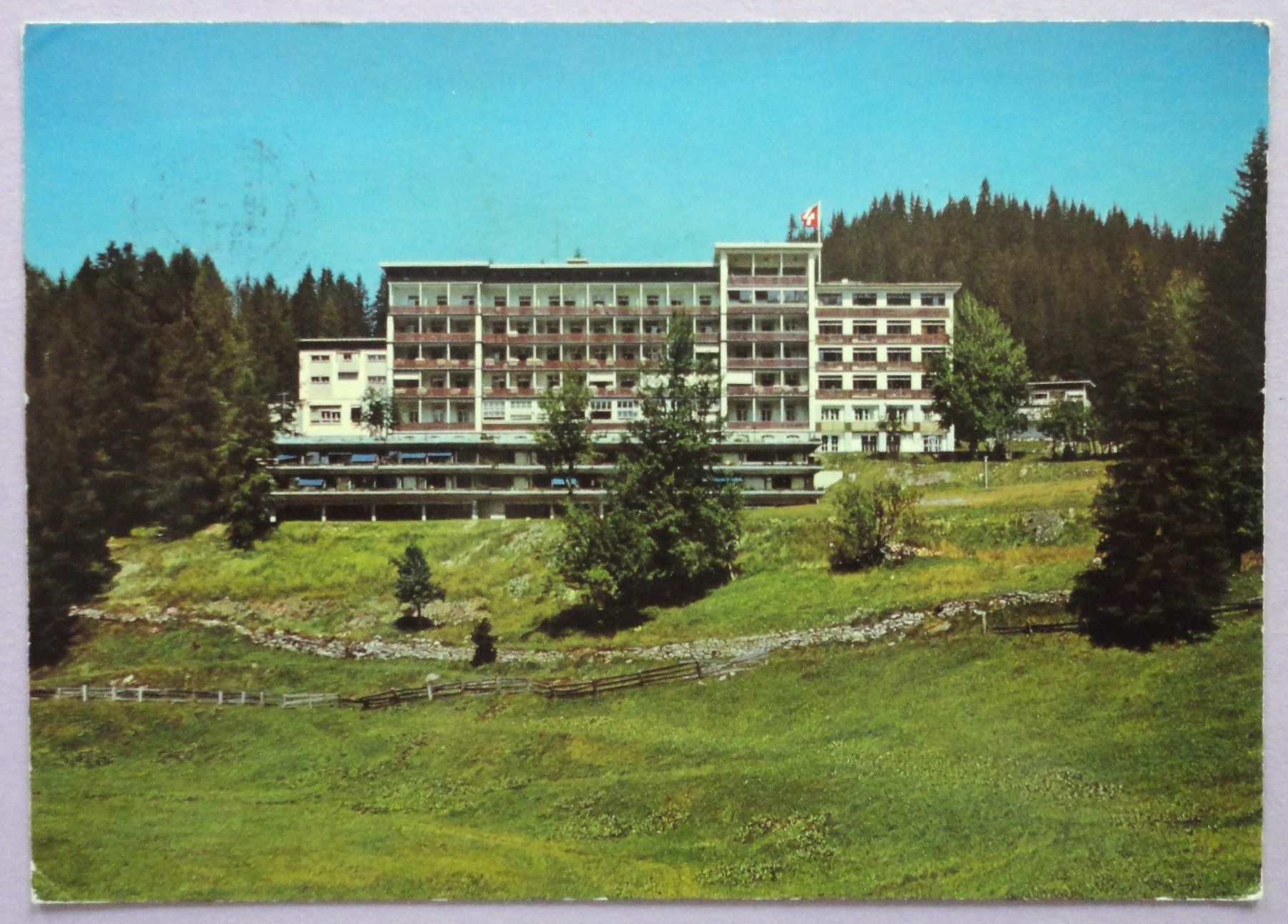Ansichtskarten: Basler Höhenklinik, Davos-Dorf – Gebraucht aus Fétigny von Billy2miny