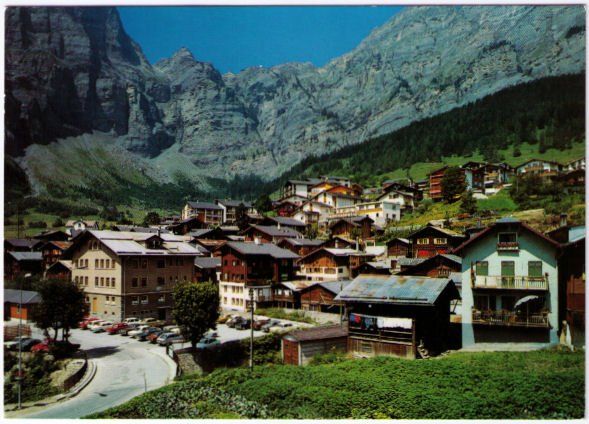 Cartoline postali: Leukerbad - Gemmipass – Usato da Binningen venduto da Mountainrider