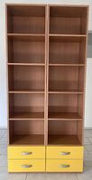 Vendo libreria con cassetti