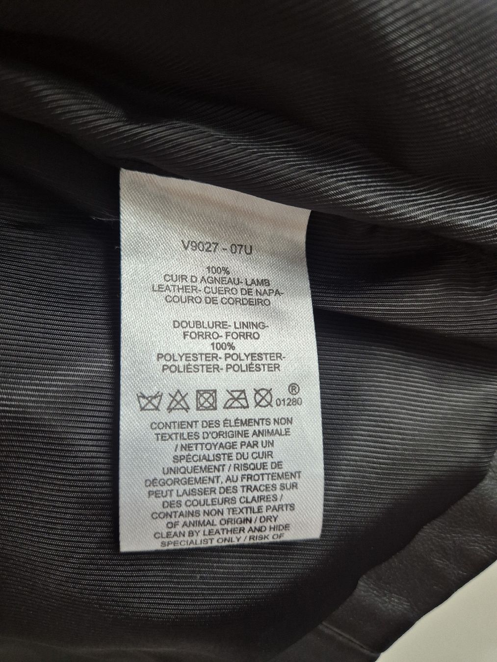Caroll Giacche: Lederjacke Nappaleder Gr. 40 – Usato da Liebefeld venduto da dia_yv66 2
