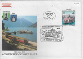 FDC 100 Jahre Achensee-Schiffahrt