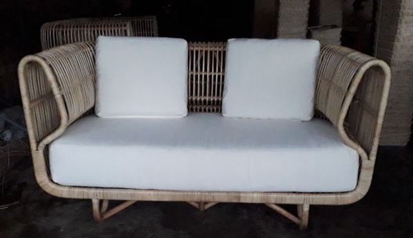 Sofas: Sofa Rattan Outdoorsofa Gartensofa Sitzmöbel Loungemöbel – Neu und originalverpackt aus Daisendorf von Wohn-Kult 3
