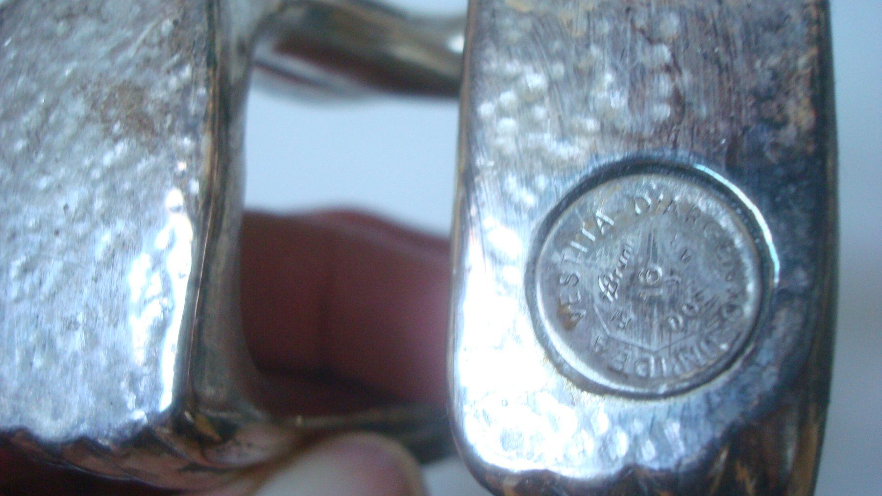 Tutte le decorazioni: Serviettenhalter versilbert 60er Jahre markiert – Usato da Münchenstein venduto da Pesci6 3