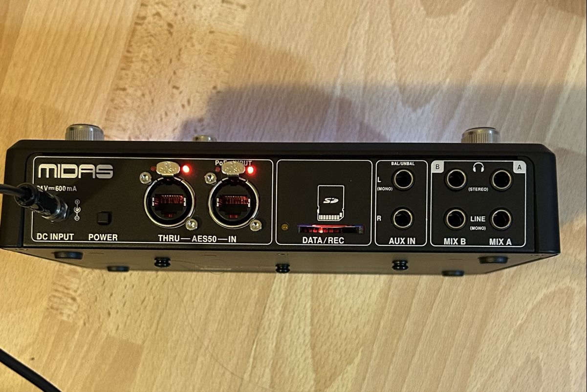 Midas Console di mixaggio: MIDAS DP48 mit Ständer – Usato da granges paccot venduto da RMBS 1