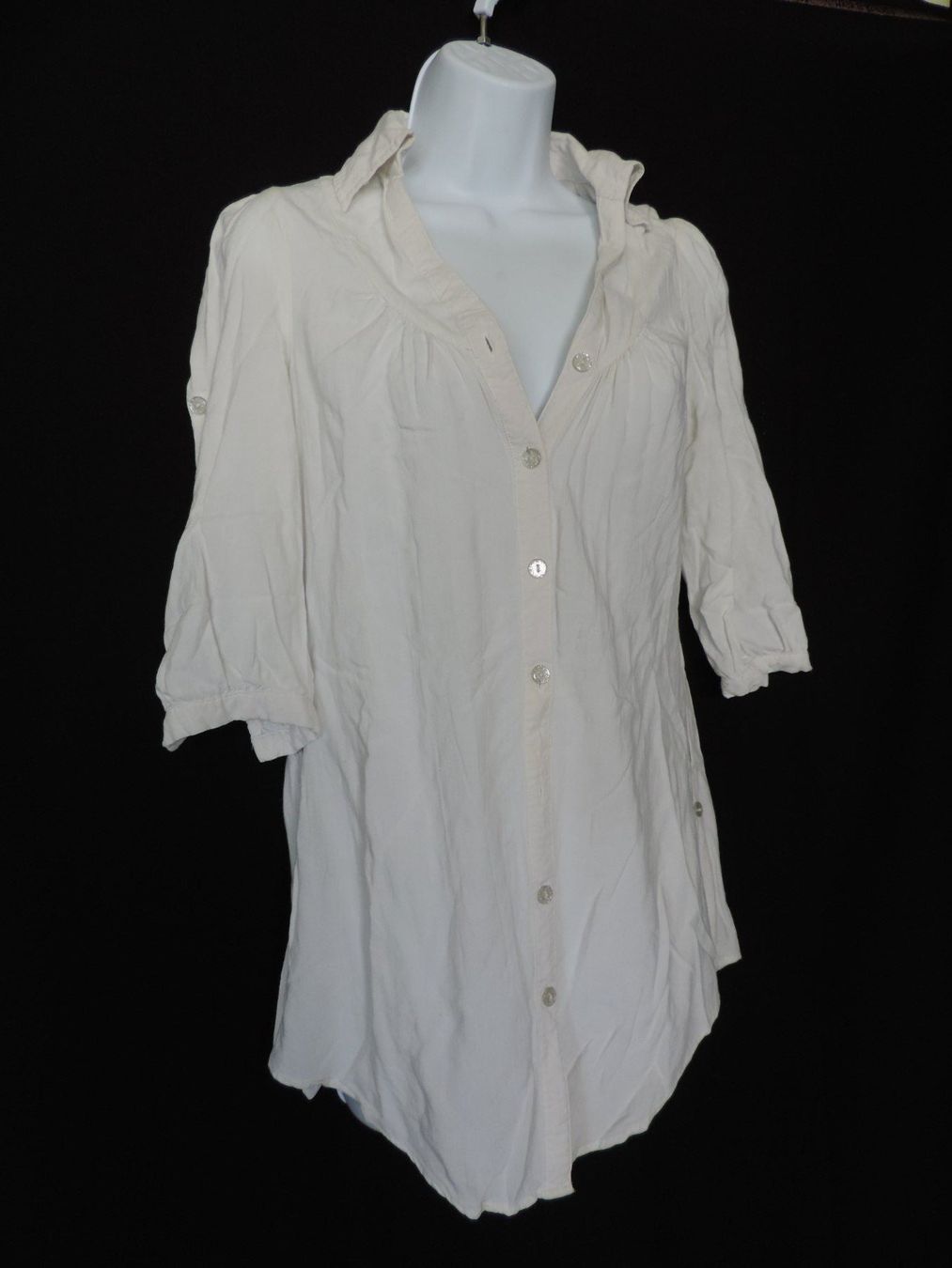 Chemisiers: chemise longue blanche – D'occasion à Genève par Axelle333 4