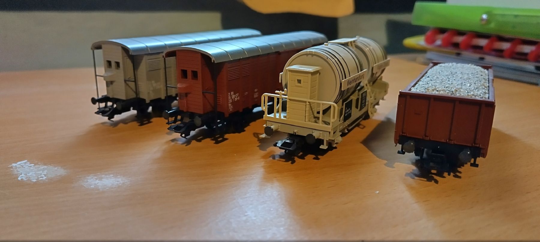Märklin Modellini di ferrovie: Güterwagen Märklin aus Statset 29510 – Usato da Chiasso venduto da ste_29bl 3
