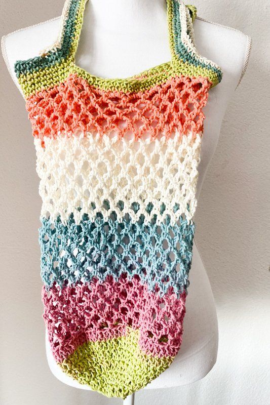Taschen für Damen: Oekologische wiederverwendbare Netz Tasche Einkaufstasche – Neu (gemäss Beschreibung) aus Carabbia von katiamandelli