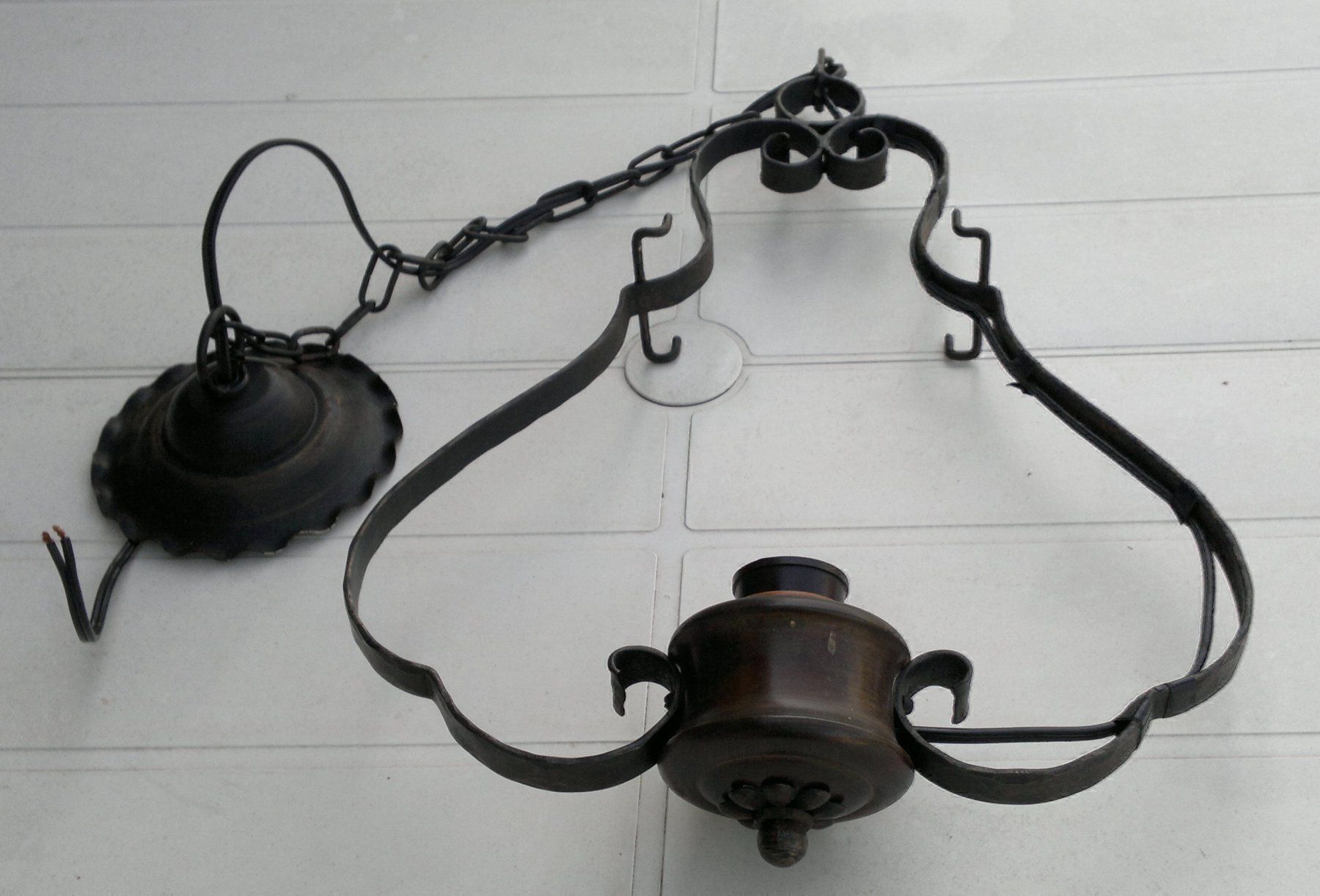 Lampadari & plafoniere: Hängelampe Schmiedeeisen – Usato da Langnau am Albis venduto da Evi2009 3