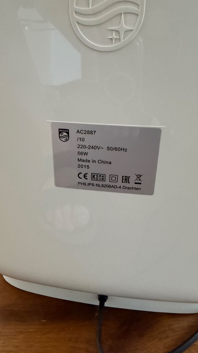 Philips Purificatori d'aria: Philips Luftreiniger AeraSense AC2887/10 – Usato da Erlinsbach venduto da chr_y2g9 4