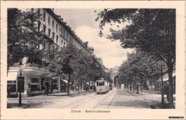 Zürich // 1915 Tram Bahnhofstrasse // Sommer