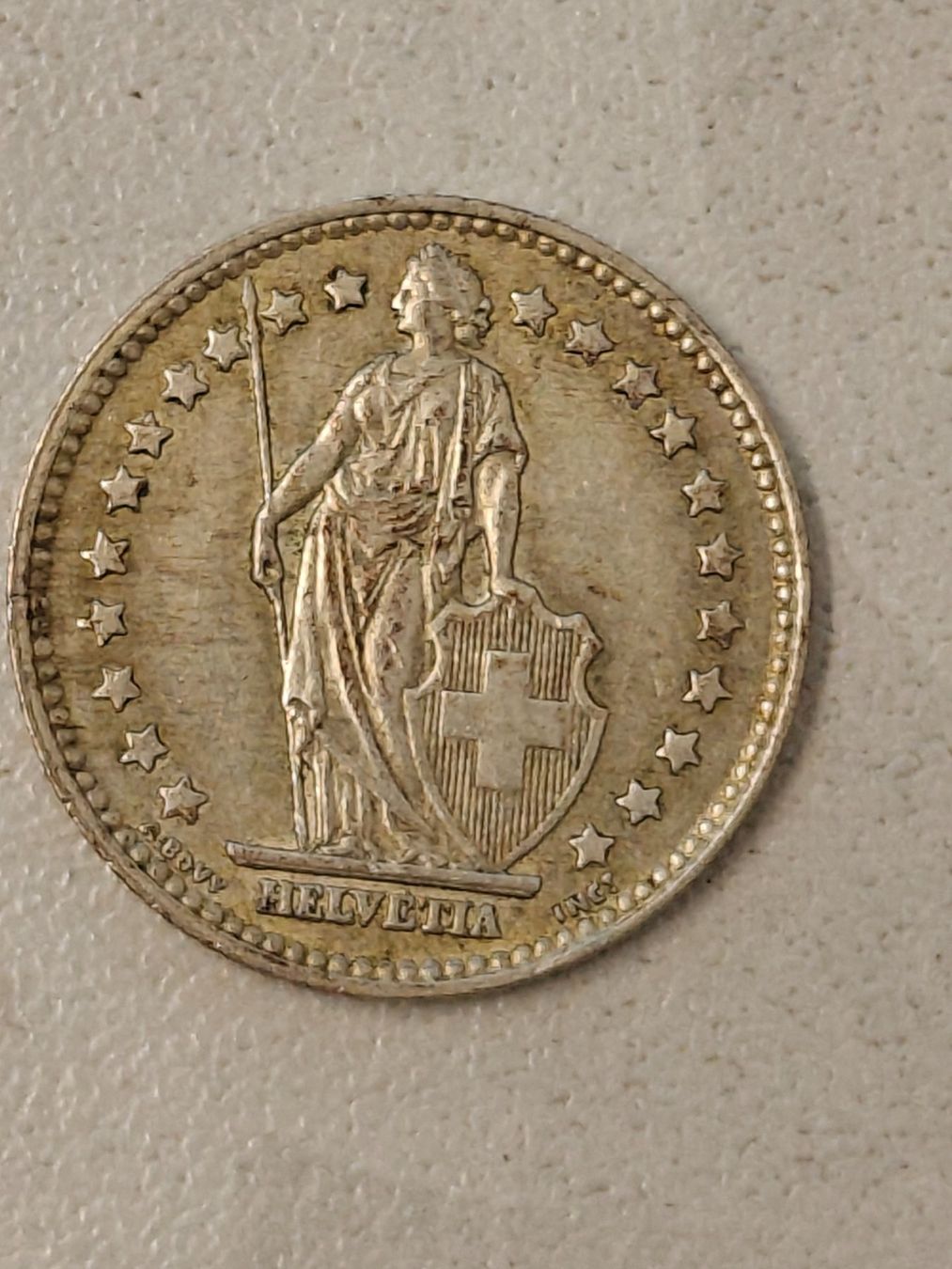 Tutti le monete: Alter 1 Franken 1958 Silber – Usato da Bad Zurzach venduto da Agia 1