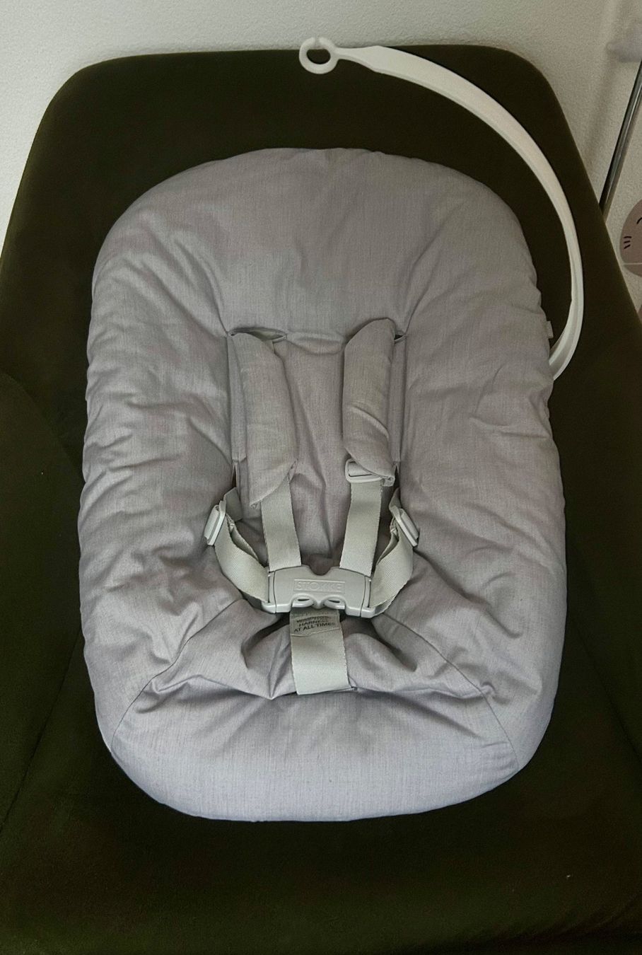 Stokke Seggioloni: Stokke Tripp Trapp Newborn Set grau – Usato da Horgen venduto da sam-meth 3
